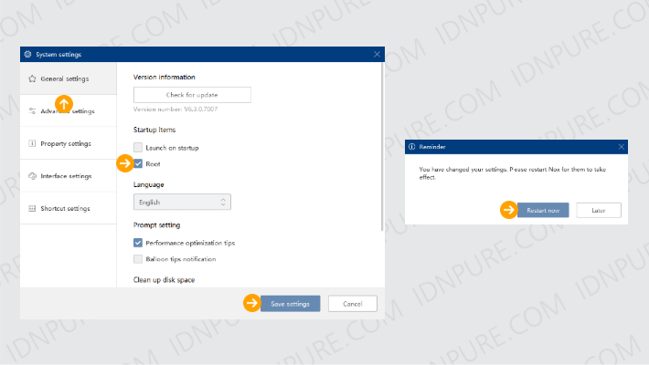 Cara Root NOX Player di PC