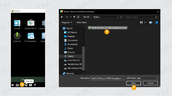 Cara Menggunakan WinDroye