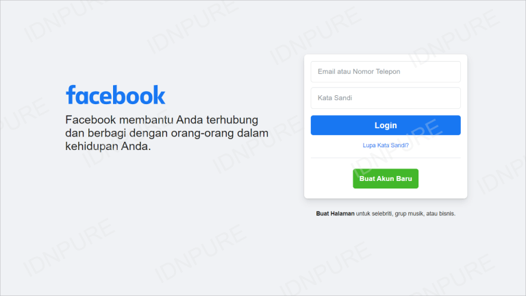 Unbind Akun FF dari Facebook FB