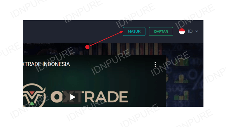 Registrasi Akun Oxtrade Indonesia